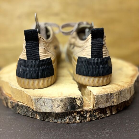 Zara Platform Sneakers Shoes Size US 9 EU 40 Canvas Cap Toe Textured Sole Casual - Picture 5 of 13